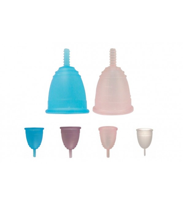 coppette mestruali in vari colori