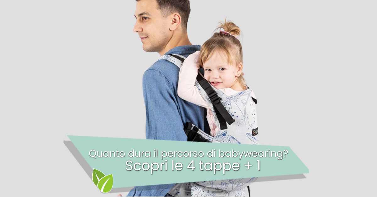 Guida al Percorso Babywearing: Le 4+1 Tappe e Quanto Tempo Richiede