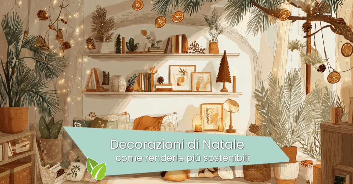 Come rendere sostenibili le decorazioni di Natale