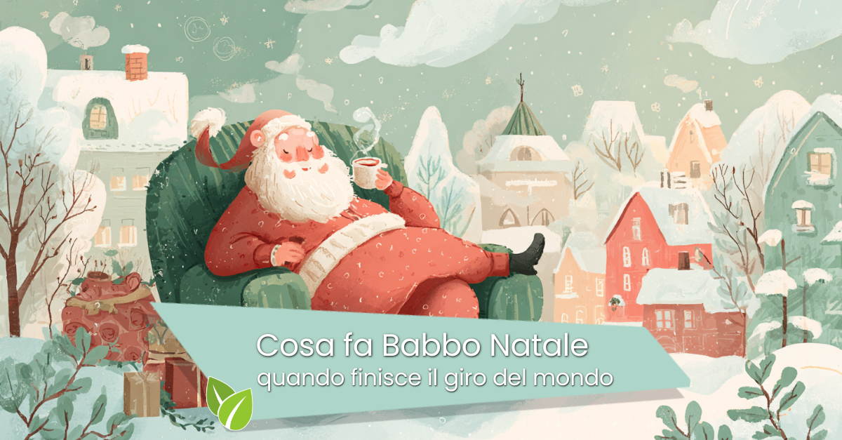 Cosa fa Babbo Natale quando finisce il giro del Mondo